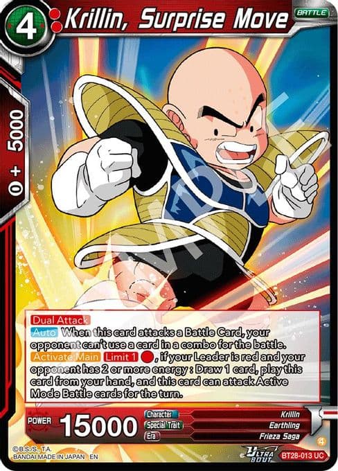 Krillin, Surprise Move