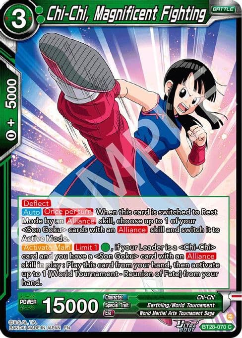 Chi-Chi, Magnificent Fighting