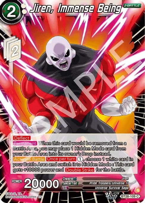 Jiren, Immense Being