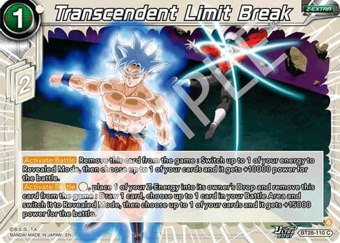 Transcendent Limit Break