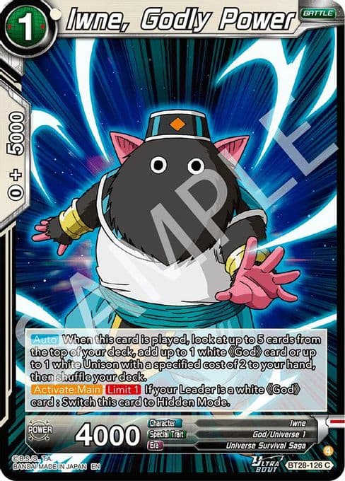 Iwne, Godly Power