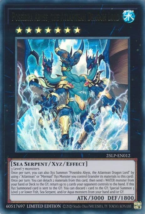Poseidra Abyss, the Atlantean Dragon Lord