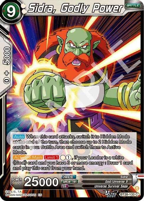 Sidra, Godly Power