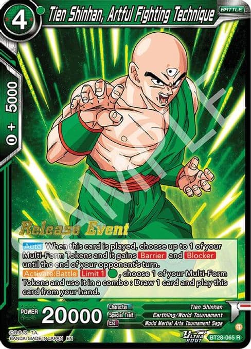 Tien Shinhan, Artful Fighting Technique