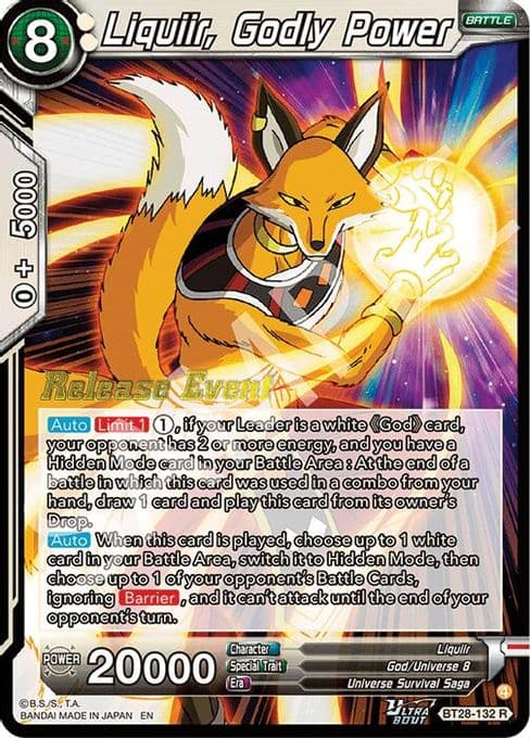 Liquiir, Godly Power