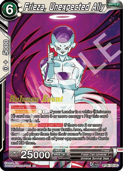 Frieza, Unexpected Ally