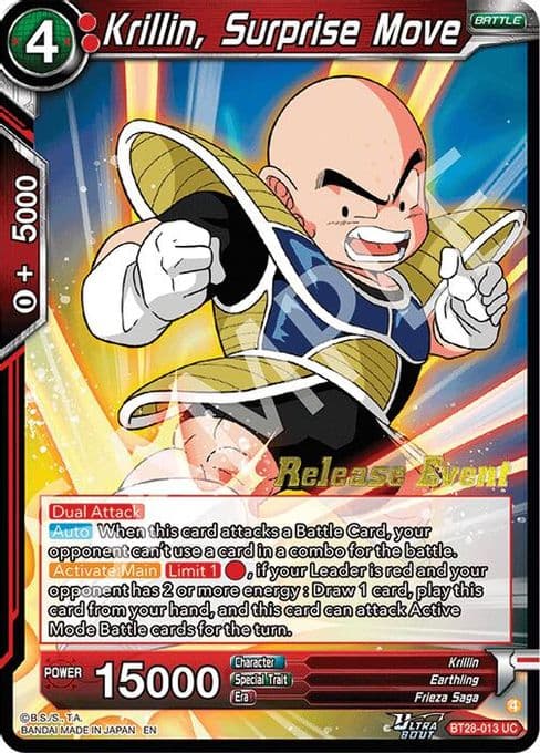 Krillin, Surprise Move