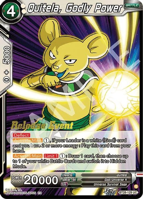 Quitela, Godly Power