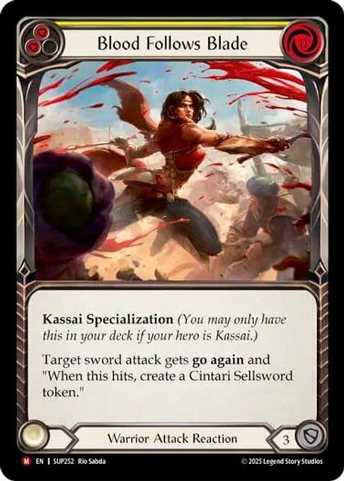 Blood Follows Blade