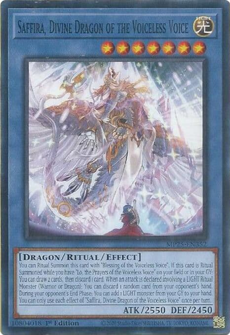 Saffira, Divine Dragon of the Voiceless Voice