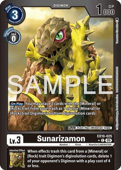 Sunarizamon (Limited Foil)