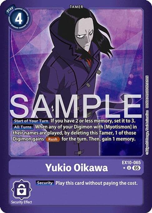 Yukio Oikawa (Limited Foil)