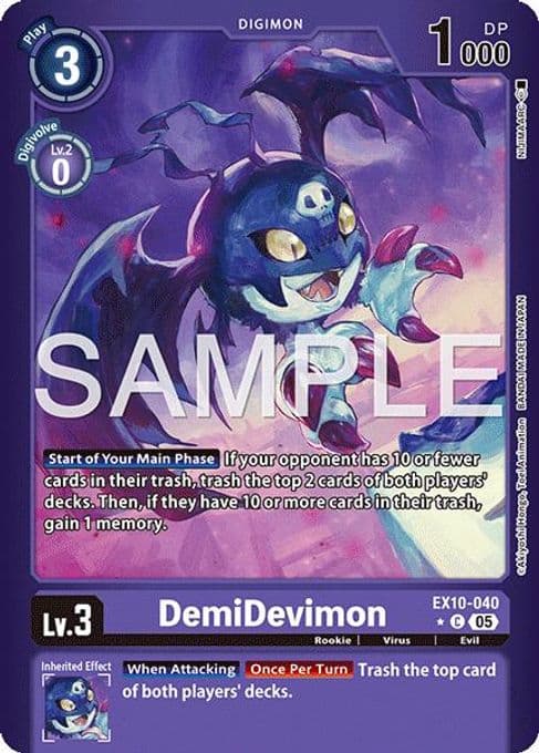 DemiDevimon (Limited Foil)