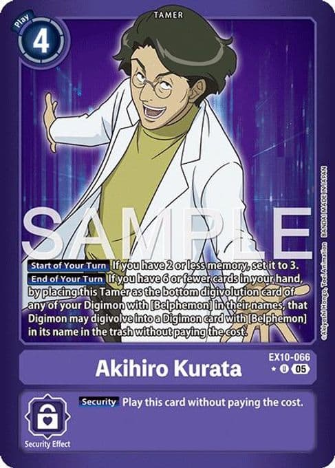 Akihiro Kurata (Limited Foil)