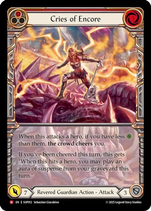 Cries of Encore (Extended Art)