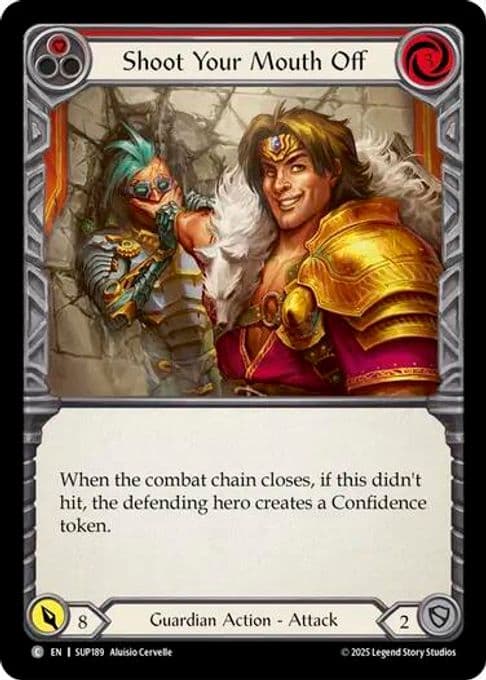 Shoot Your Mouth Off (Red)