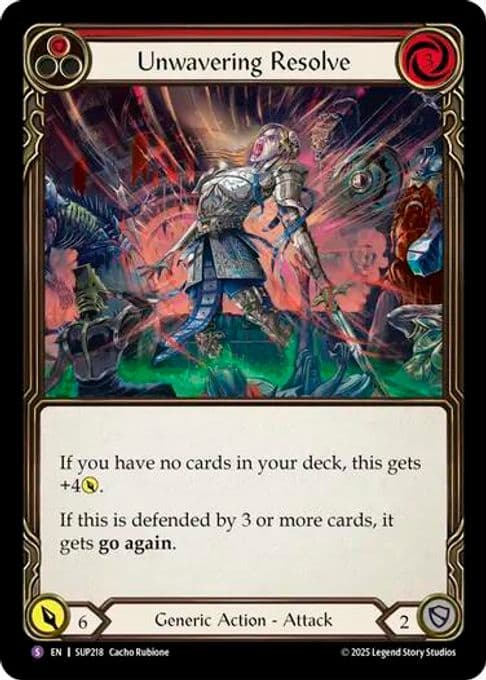 Unwavering Resolve