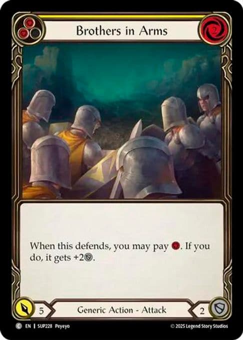 Brothers in Arms (Yellow)