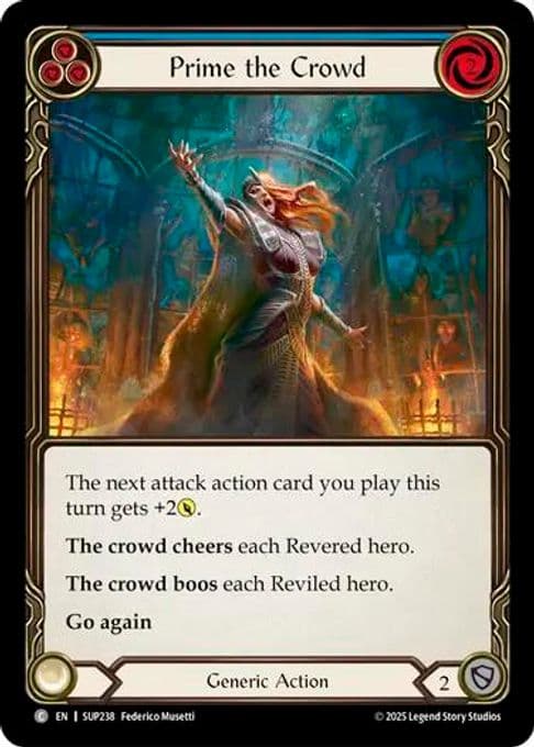 Prime the Crowd (Blue)