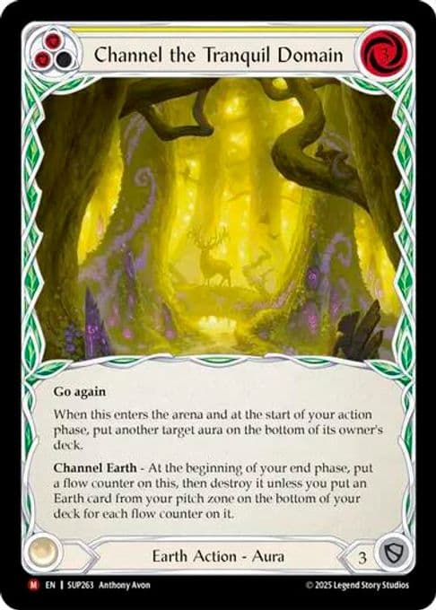 Channel the Tranquil Domain