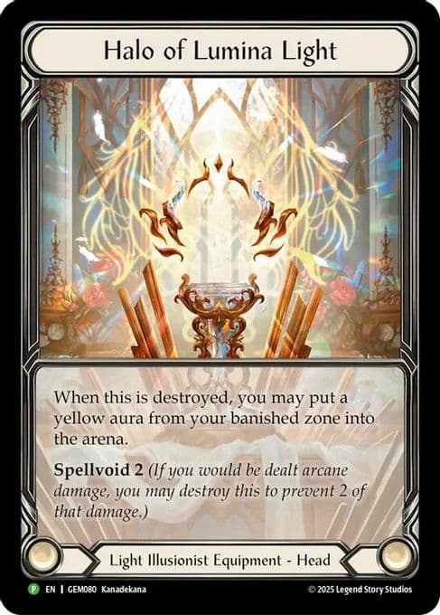 Halo of Lumina Light