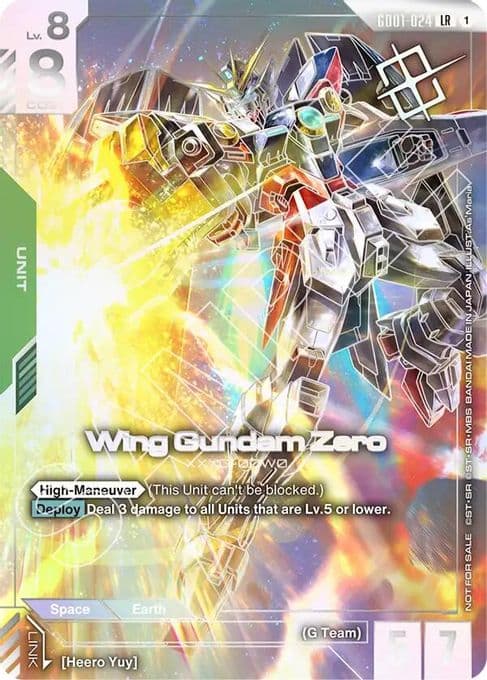 Wing Gundam Zero (Championship Winner Card 01)