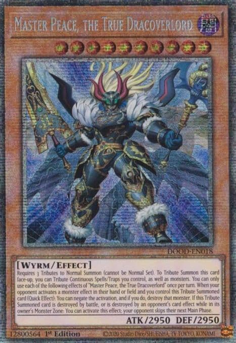 Master Peace, the True Dracoverlord (Starlight Rare)
