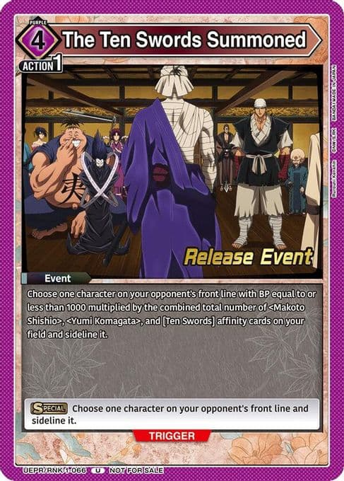 The Ten Swords Summoned