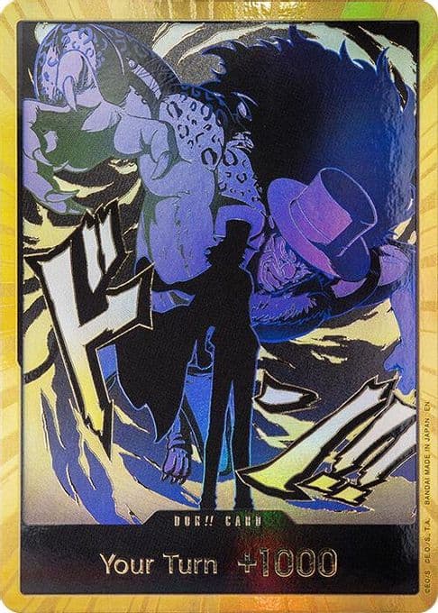 DON!! Card (Rob Lucci) (Gold)
