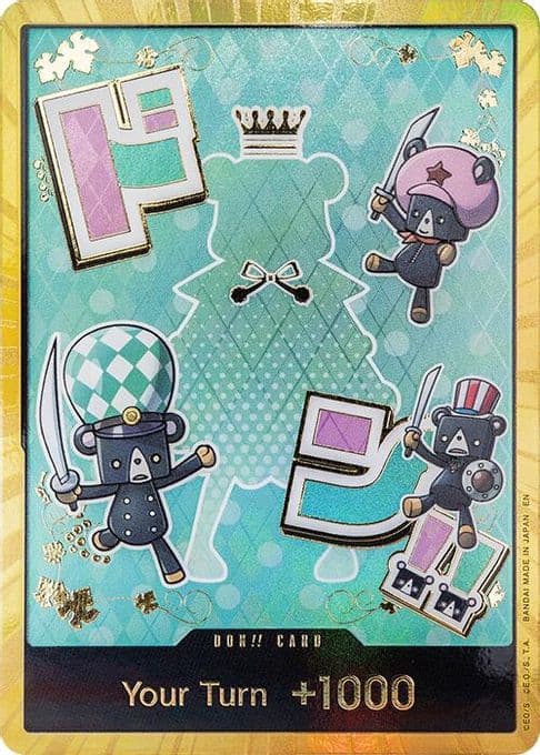 DON!! Card (Sugar) (Gold)