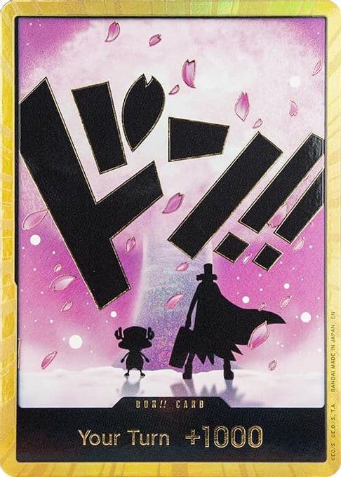 DON!! Card (Chopper) (Gold)