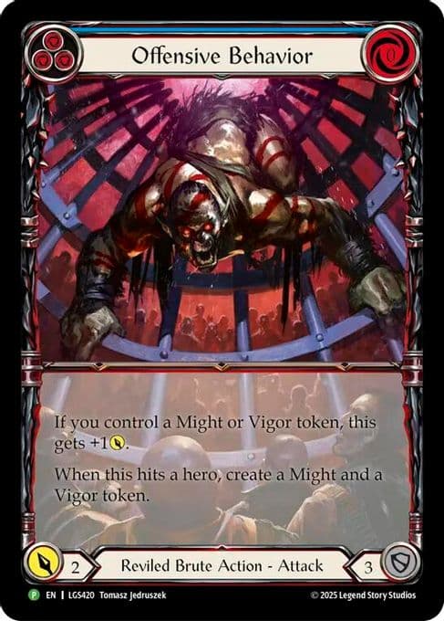 Offensive Behavior - LGS420