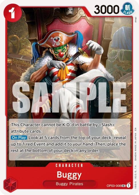 Buggy - OP03-008 (Reprint)