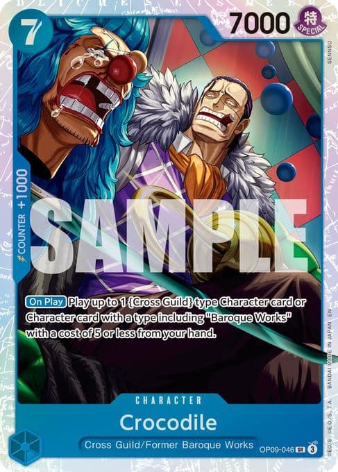 Crocodile - OP09-046 (Reprint)