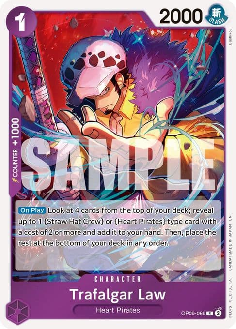 Trafalgar Law - OP09-069 (Reprint)