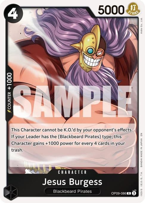 Jesus Burgess (Reprint)