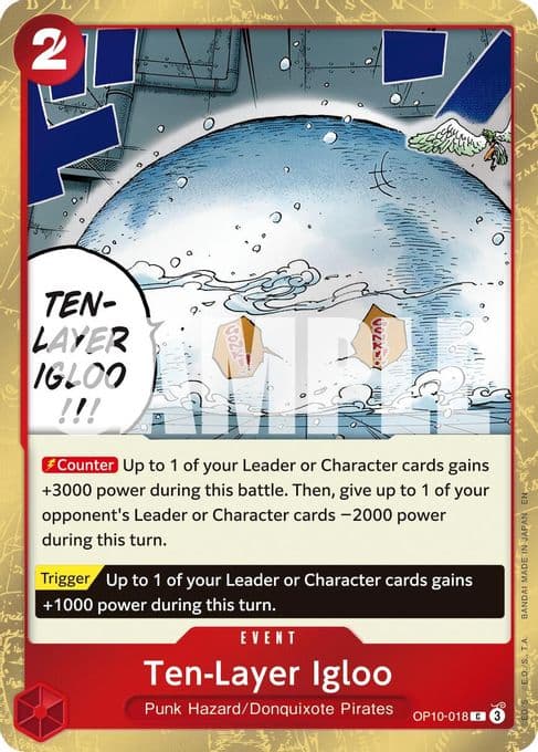 Ten-Layer Igloo (Pirate Foil)