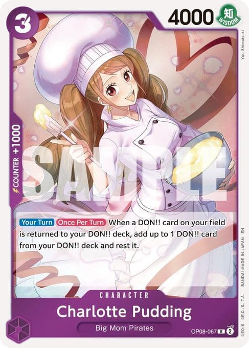 Charlotte Pudding - OP08-067 (Reprint)