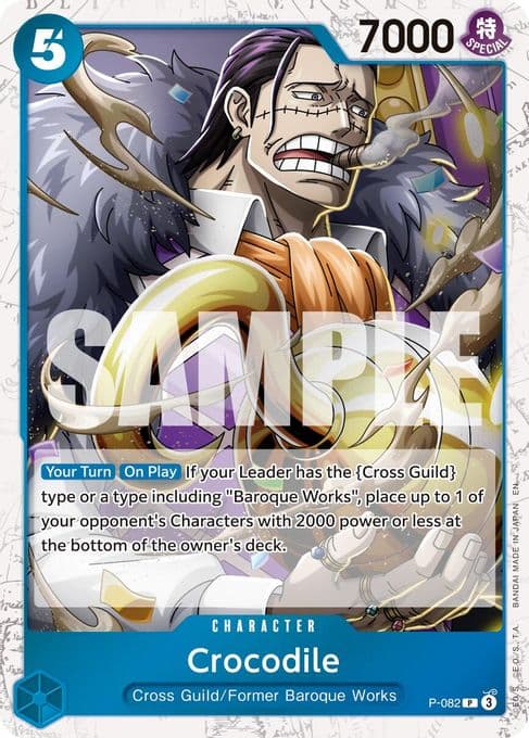 Crocodile - P-082 (Pirate Foil)