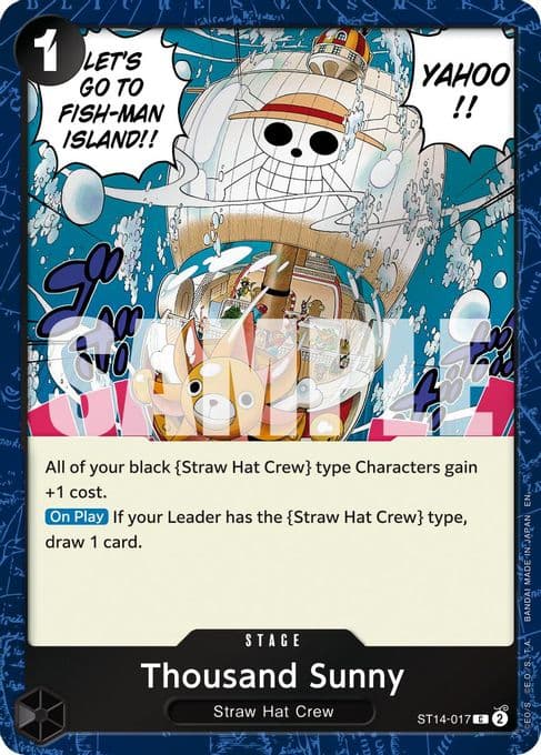 Thousand Sunny (Pirate Foil)