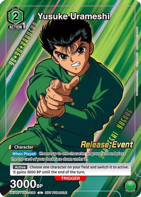 Yusuke Urameshi (Release Event Participation)