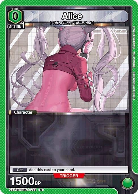 Alice (068) (Box Topper Foil)