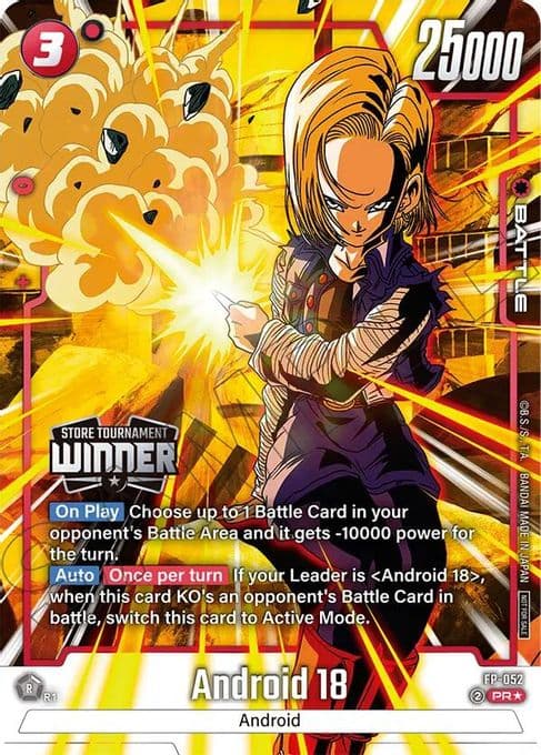 Android 18 (Tournament Pack -Winner- 08)