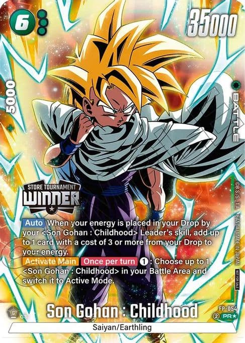 Son Gohan : Childhood - FP-054 (Tournament Pack -Winner- 08)