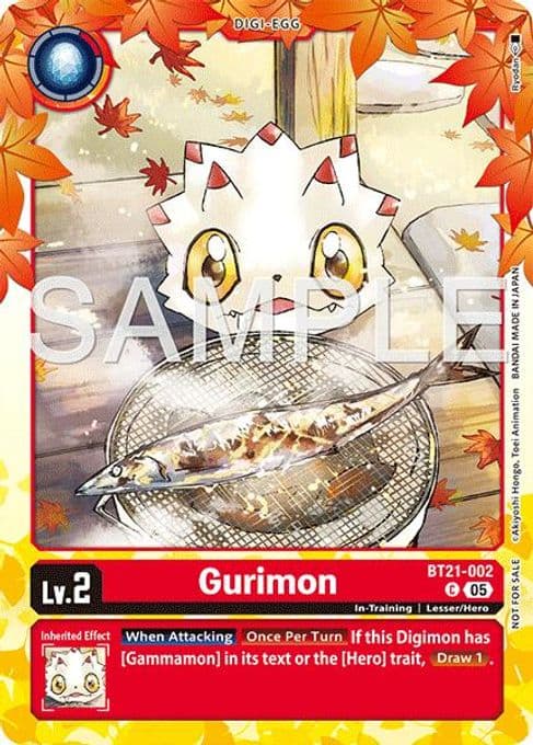 Gurimon (Regulation Battle Vol.3 Participant)