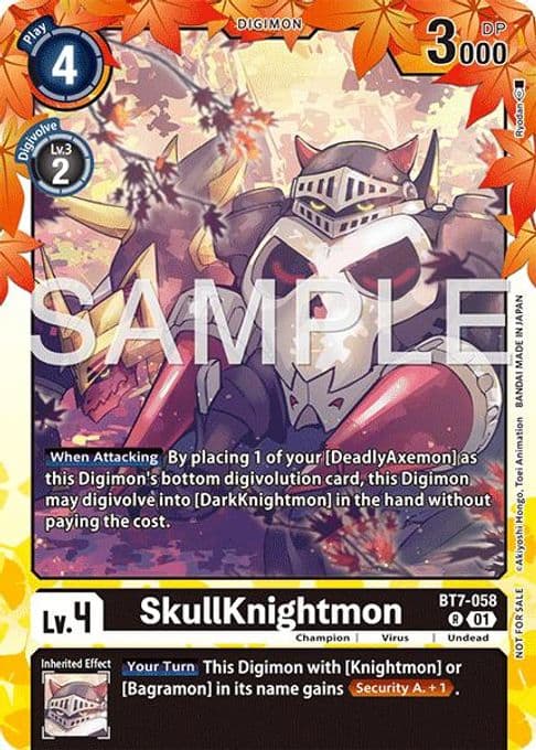 SkullKnightmon (Regulation Battle Vol. 3 Winner)