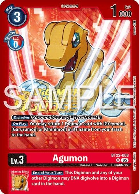 Agumon (Judge Pack 2025 Wave 2)