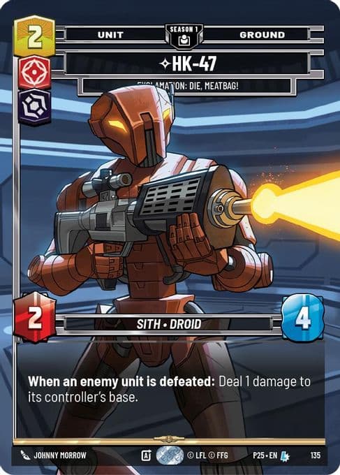 HK-47 - Exclamation: Die, Meatbag! (135)