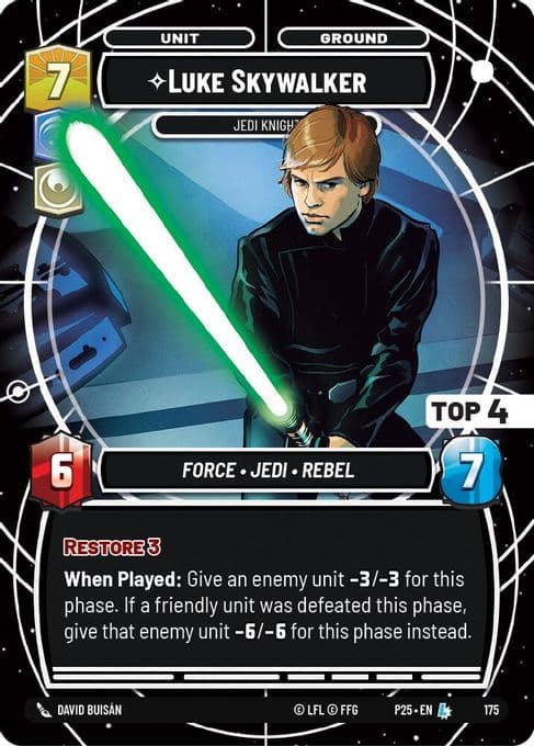 Luke Skywalker - Jedi Knight (Top 4)