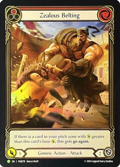Zealous Belting (Extended Art) - FAB276